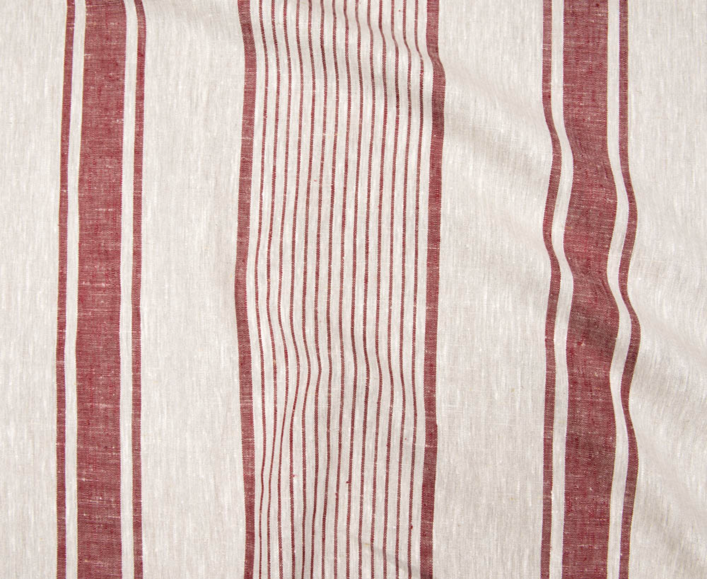Vintage Stripes Wine Red