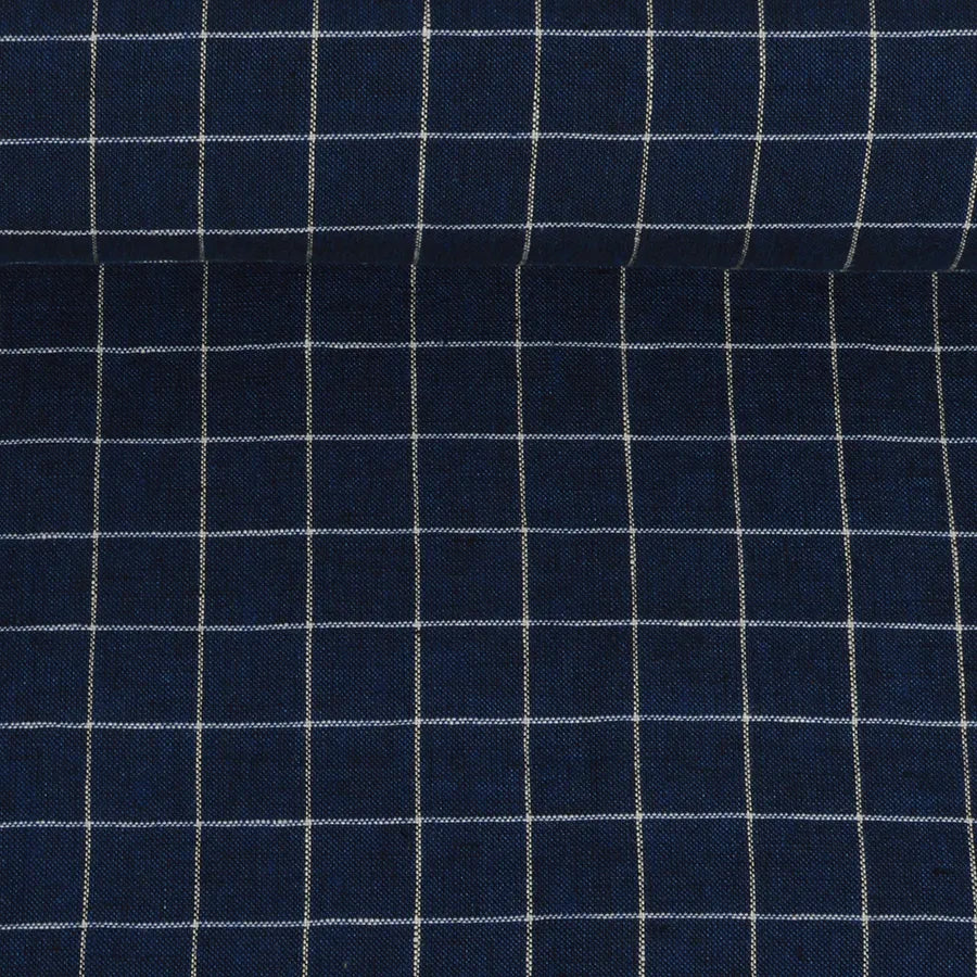 Navy Gingham