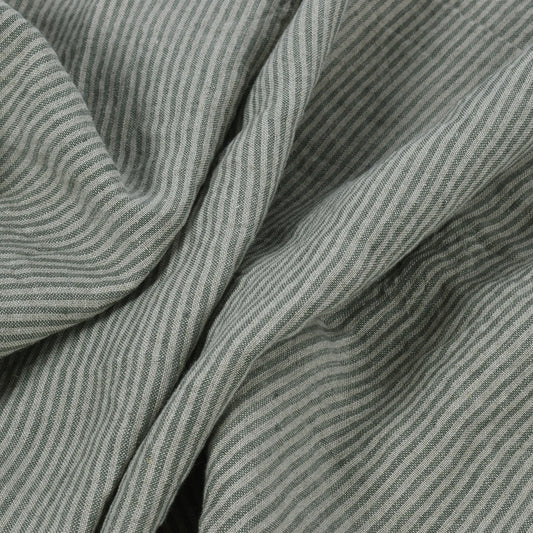 Grey Green Stripes