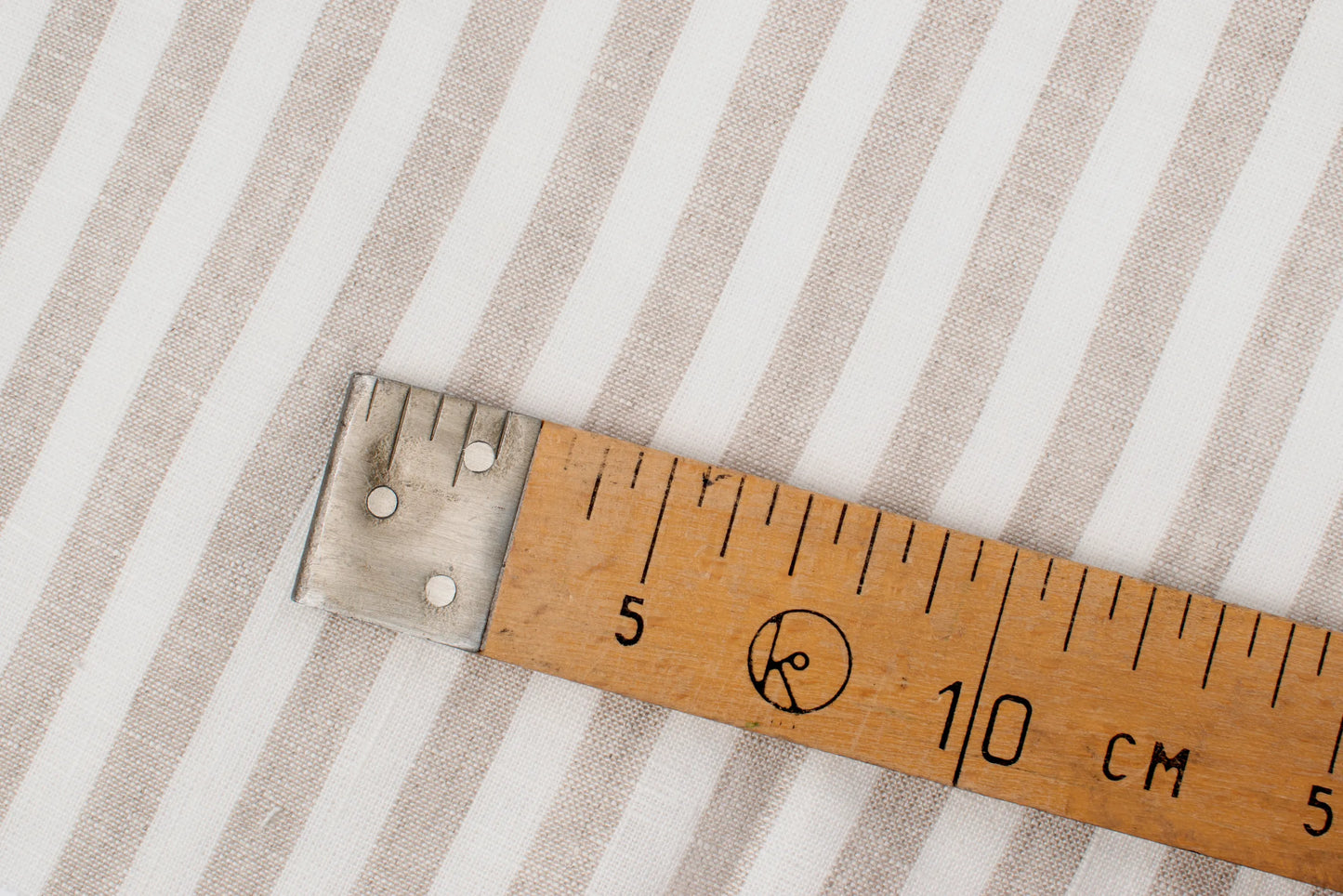 Natural White Stripes